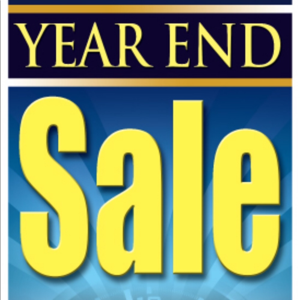 End of the year sale
